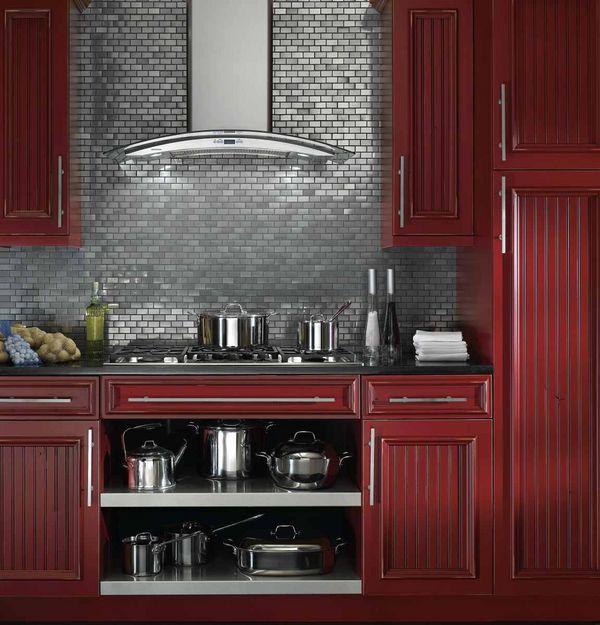 Monogram 36" Glass Canopy Wall Ventilation