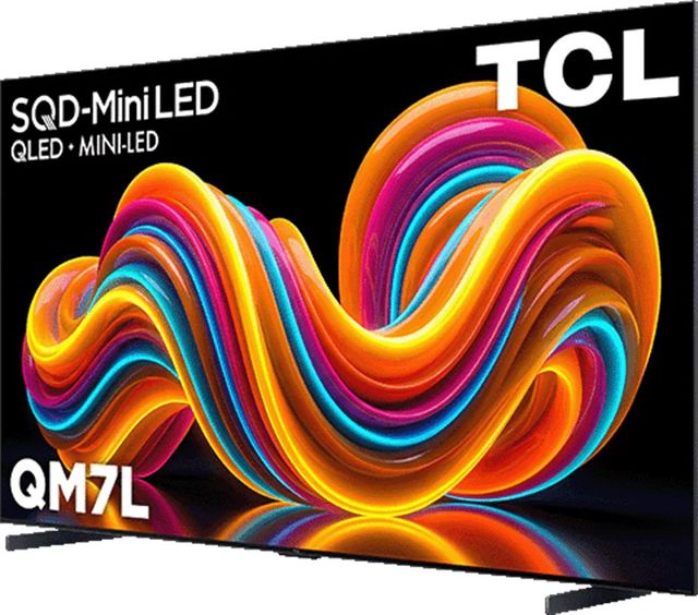 TCL 98" QM7L Series Black SQD-Mini LED 4K UHD HDR Smart TV with Google TV-1