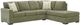 Signature Design by Ashley® Bridgepoint 2-Piece Moss Sleeper Sectional and Chaise-0