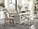 Parker House® Americana Modern Brown/Cotton Upholstered Counter Stool-2