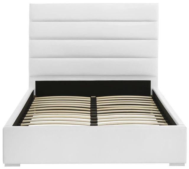 Coaster® Felicity White Full Upholstered Platform Bed -2