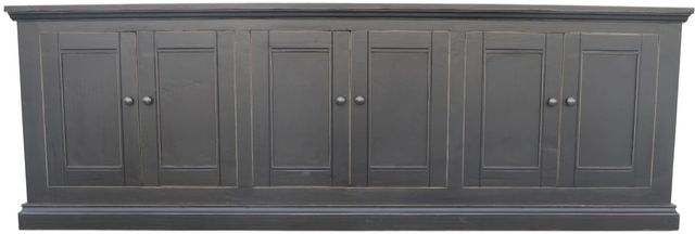 Nest Home Collections Mimi Vintage Black Long Cabinet -2
