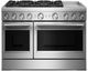 KitchenAid® 48" Stainless Steel Pro Style Duel Fuel Range with Griddle-0