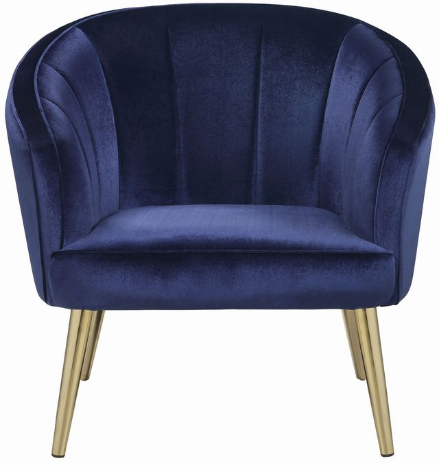 Coaster® Blue Upholstered Accent Chair-0