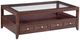 Braxton Culler Customizable Edenton Glass Top Cocktail Table-0