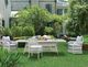 Century® Thomas O'Brien Outdoor Mainland Wicker Chalk White Dining Table-2