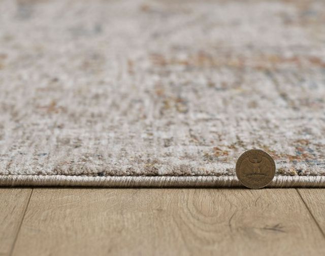 KAS Rugs Avani Ivory/Spice Lisbon 5'x8' Area Rug-3