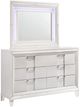 Elements International Twenty Nine 4-Piece White King Panel Storage Bedroom Set-4