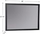 Signature Design by Ashley® Danziar Matte Black Bedroom Mirror-3