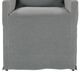 Rowe® Customizable Odessa Slipcovered Dining Arm Chair with Castered Legs-1
