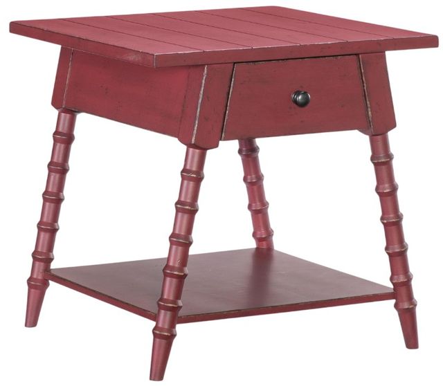 Legacy Classic Vintage Market Spiced Apple 1-Drawer End Table-0