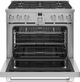 Café™ 36" Stainless Steel Pro Style Gas Range with 6 Burners-2
