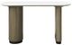 ACME Furniture Clayten White Sofa Table with Light Oak Base-3