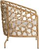 Universal Explore Home™ Oasis Coastal Living Home Natural/Nomad Snow Pebble Accent Chair-2