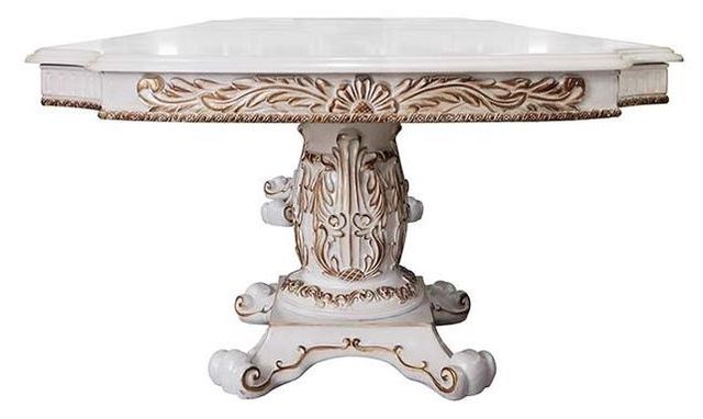 ACME Furniture Vendome Antique Pearl Dining Table-3