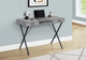 Monarch Specialties Inc. Black Metal/Grey Computer Desk-2