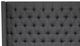 American Wholesale Furniture Warren Gray Queen Upholstered Panel Bed-1