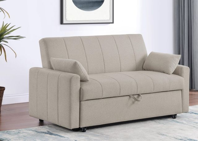 Coaster® Portland Latte Sofa Bed-3
