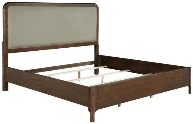 Coaster® Maderia Walnut California King Panel Bed-0