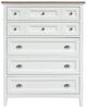 Magnussen Home® Heron Cove Chalk White/Dovetail Gray Chest-2