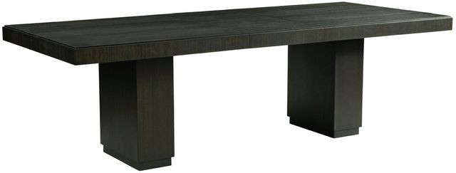 Elements International Donovan 5-Piece Black/Gray Rectangular Dining Set-1