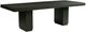 Elements International Donovan 5-Piece Black/Gray Rectangular Dining Set-1