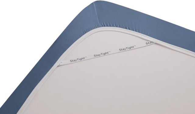 Tempur-Pedic® 3-Piece Vintage Indigo Rayon Twin XL Sheet Set-2