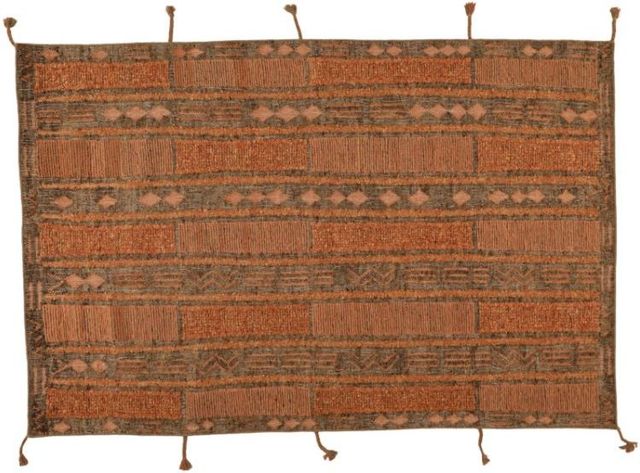 Dovetail Furniture Rivelle Brown 6'x9' Area Rug -1