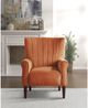 Mazin Furniture Urielle Orange Upholstered Accent Chair-4