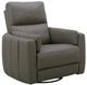 Liberty Furniture Reilly Aline Light Gray Leather Power Swivel Glider Recliner-0