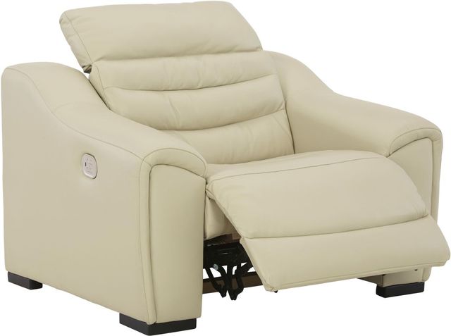 Signature Design by Ashley® Center Line Cream Power Recliner-1