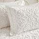 Olliix by Madison Park 5 Piece White Sabrina Tufted Cotton Chenille Daybed Set-3