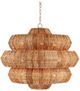 Currey & Company Antibes Natural Chandelier-0