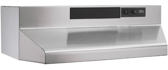 Broan® 30" Stainless Steel Convertible Under Cabinet Hood-1