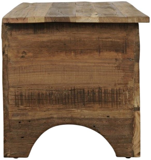 Jofran Inc. Reclamation Brown Storage Trunk-3
