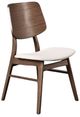 New Classic® Home Furnishings Oscar 5-Piece Clear/Natural/Walnut Dining Set-3