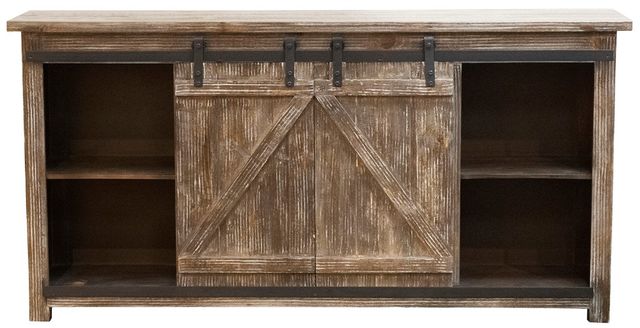 American Wholesale Furniture Barnwood 70" TV Console-0