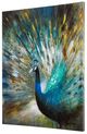 YHD Peacock Prowess Wall Art-2