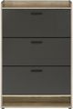 Coaster® Denia Antique Pine/Gray 3-Tier Shoe Storage Cabinet-2