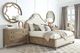 A.R.T. Furniture® Architrave Almond King Upholstered Panel Bed-1