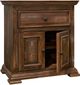 Elements International Olivia Brown Nightstand-1