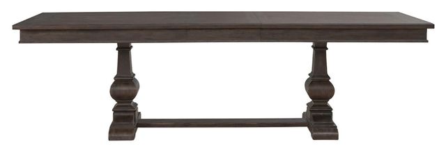 Liberty Furniture Paradise Valley Saddle Brown Trestle Table-4