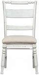 Liberty Furniture Whitney Antique Linen/Weathered Gray Slat Back Side Chair-2
