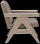 Signature Design by Ashley® Cliff Trails Beige Outdoor Aluminum/Resin Wicker Rocking Lounge Chair-2