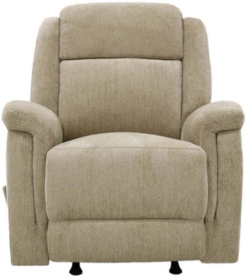 BarcaLounger® Adam Athena Wheat Manual Rocker Recliner-1