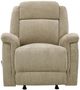 BarcaLounger® Adam Athena Wheat Manual Rocker Recliner-1