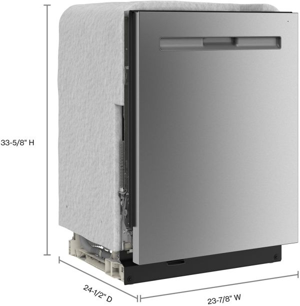 Maytag® 24" FingerPrint Resistant Stainless Steel Top Control Built-In Dishwasher with PowerBlast® Cycle-3