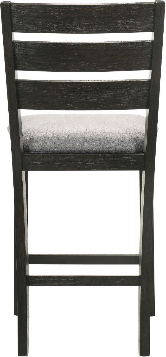 Crown Mark Bardstown Wheat Charcoal Counter Chair-2