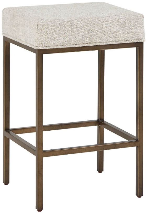 Universal Explore Home™ Montclair Smoked Gold/Yukon Sand Console Stool-0