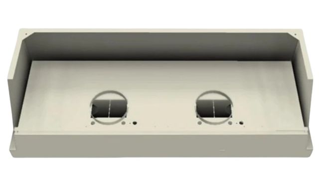 Vent-A-Hood® Designer Series 66" Biscuit Wall Mounted Range Hood-2